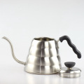 Kaffee Wasserkocher und Edelstahl Kochfeld Teekanne